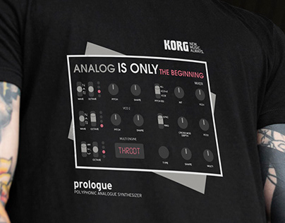 T-Shirt Design for Korg