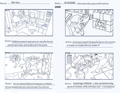 storyboard---Don't judge a book by its cover