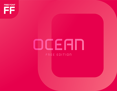 OCEAN - FREE ALL CAPS DISPLAY TYPEFACE