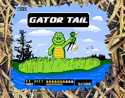 Gator Tail Duck Hunt Shirt