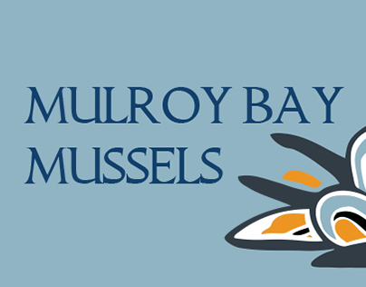 Mulroy Bay Mussels Packaging and Branding