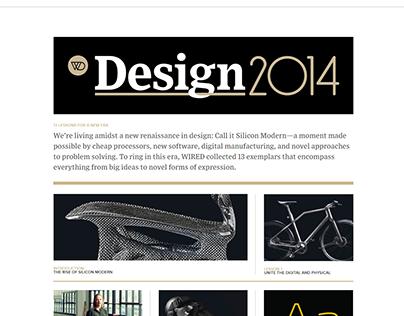WIRED 2014 Design Package