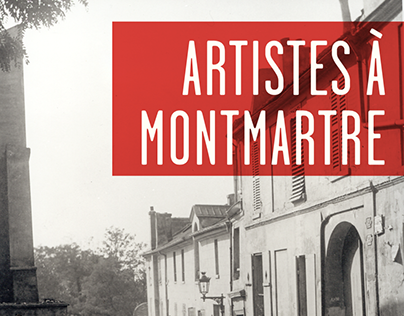 Direction artistique exposition Musée de Montmartre