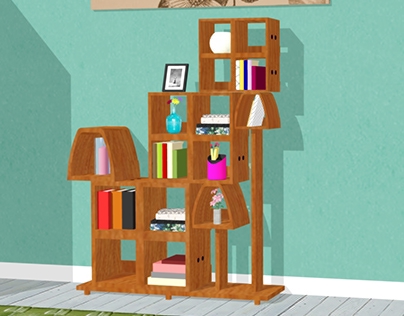 Knock-down Bookshelf