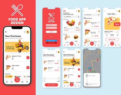 Food App Design Practice