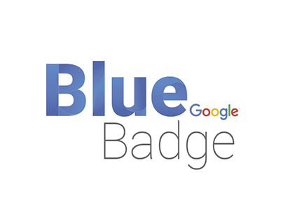 Blue badge Google