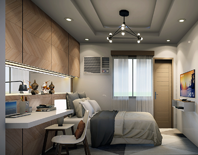 Proposed Minimalist Theme Bedroom Design