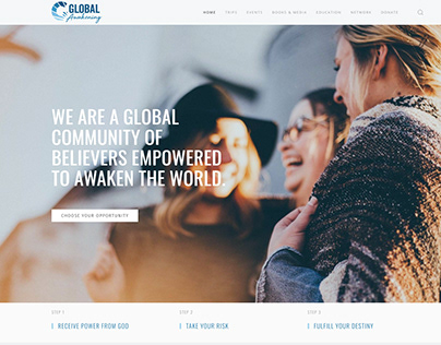 New Website & Brand: Global Awakening