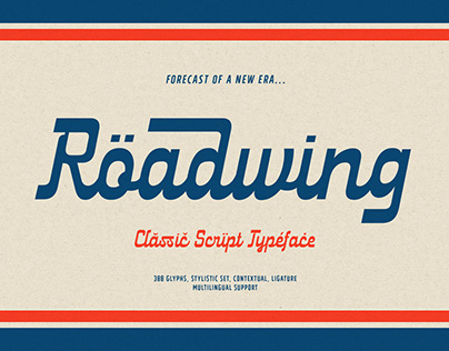 Roadwing Typeface