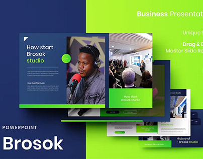 Brosok – Business PowerPoint Template