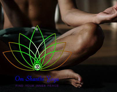 Om Shanthi Yoga Studio’s Brand Identity Design