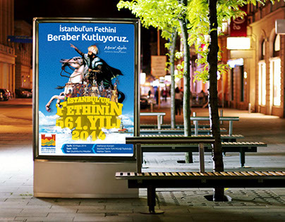 Zeytinburnu Belediyesi İstanbul'un Fethi Afişleri
