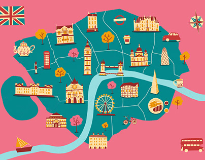 Map: London