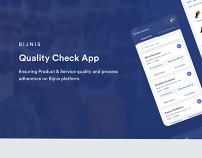 Bijnis Quality Assurance App
