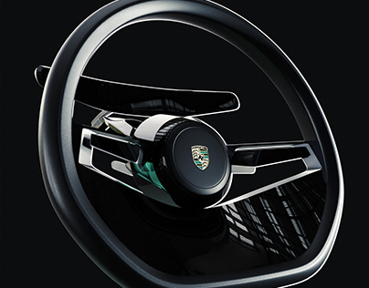 Porsche steering wheel personal project