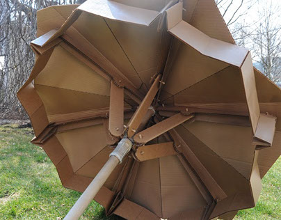 Cardboard Umbrella