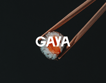 Logotipo Gaya Temakeria e Sushi Bar