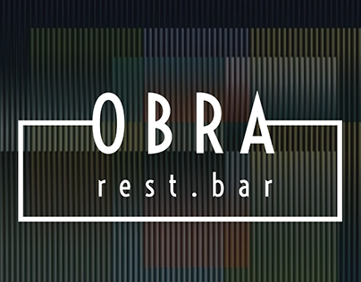 OBRA - Cruz Diez inspired restaurant
