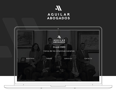 Diseño web - Aguilar Abogados
