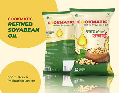 Refined Soyabean Oil Pouch - Packaging Design