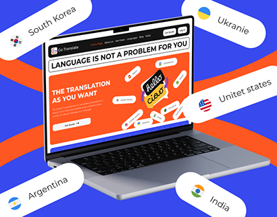 GO Translate Company | UX/UI case study