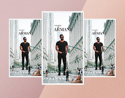 Armani Fashion Flyer