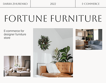 E-commerce for furniture store