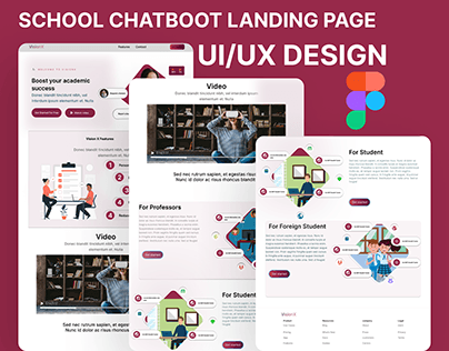 Chat boot landing page