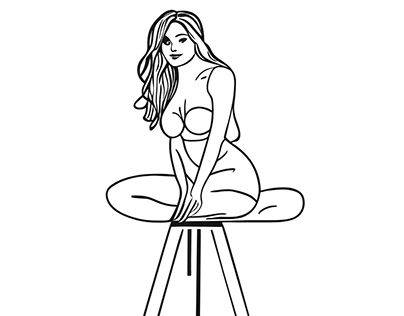 woman-sitting-on-a-stool