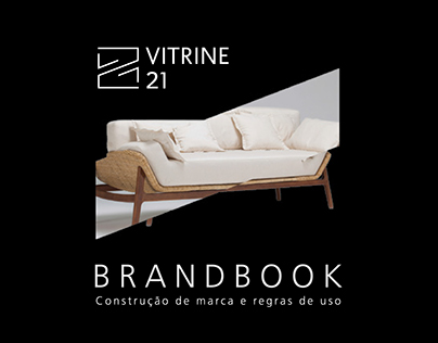 Diagramação Brandbook Vitrine 21
