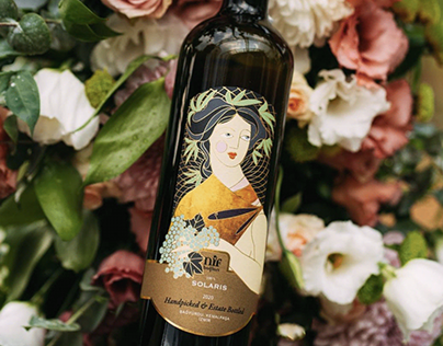 Nifa Bağları Wine Label Design - SOLARIS
