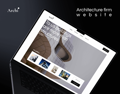 Archi - modern architecture firm website