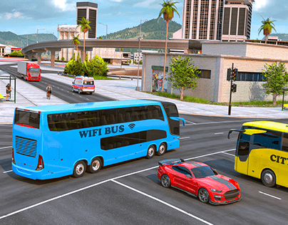 Bus Parking 3D 🕹️ 🏁