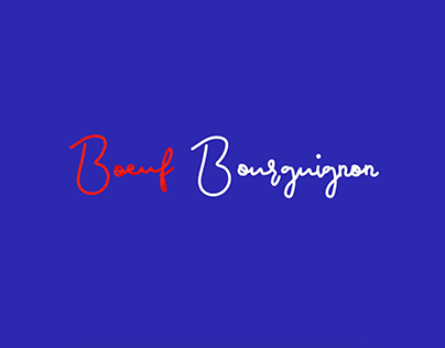 Motion design - Boeuf Bourguignon