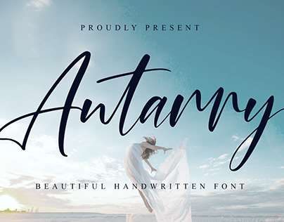 Antarry | Handwritten Font