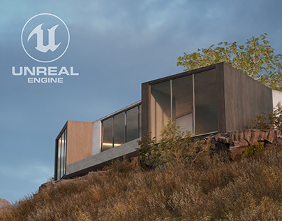 House on a hill / Unreal Engine 4