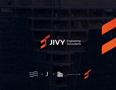 JIVY Engineering Selected logo design