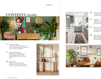 Interactive Magazine(Interior DESIGN)