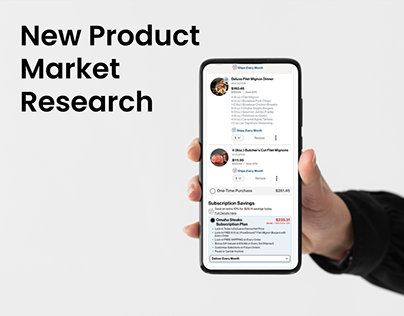 Project thumbnail - Omaha Steaks | New Product Market Research Survey