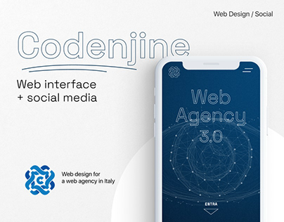 Project thumbnail - Codenjine - Web Design + Social media