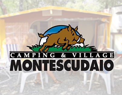 Progettazione logo – Camping Montescudaio