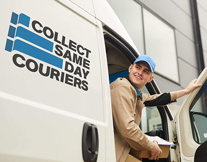 Collect Same Day Couriers Branding