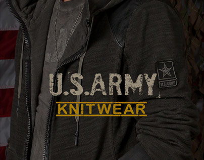 Knitwear for the U. S. ARMY brand