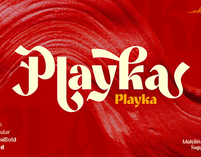 Playka - Display Family Font