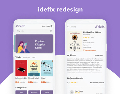 Book Store Mobile App UI/UX Design