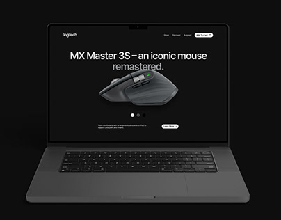 MX Master 3S - Web Design