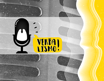 Logotipo e Identidade Visual para Podcast Verbalismo