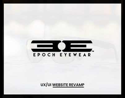 Eyewear Website Design