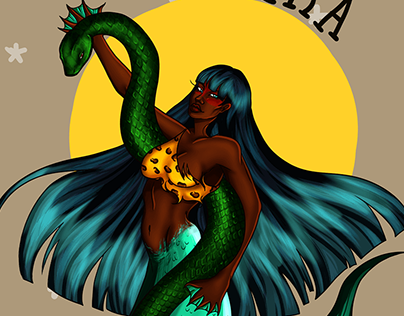 Project thumbnail - Mermaid Iara / Character Design