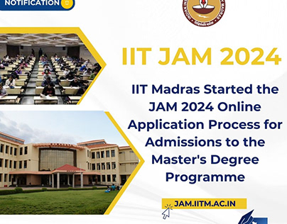 IIT JAM 2024 Online Application for Admission 2024
